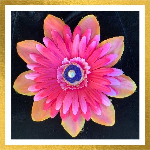 Hand Crafted Accessories - 3/$20 Handmade FLOWER Floral HAIR CLIP Barrette